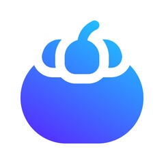 mangosteen gradient fill icon