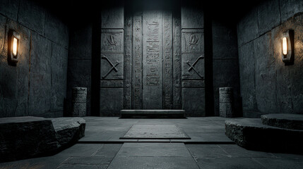 Obraz premium Spacious and Empty Room Studio Space The Minimalist Design and Abundant Natural Light Create a Versatile Setting