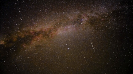 Milky Way with Shooting Star