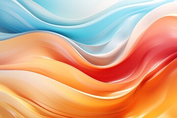 Abstract background with flowing lines and warm colors.