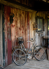 Abandoned Building and Bike