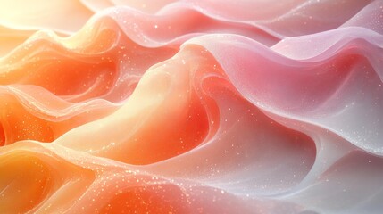 Abstract flowing fabric - generative ai