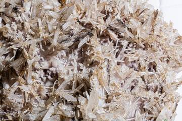 Natural Mineral Calcite Macro Texture
