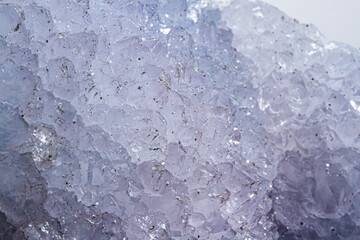 Natural Mineral Crystal Agate Geode Texture Macro