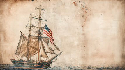 Symbolic Image for Columbus Day - Celebrating Exploration and Discovery