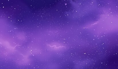 Minimalist cosmic background with purple hues and stars