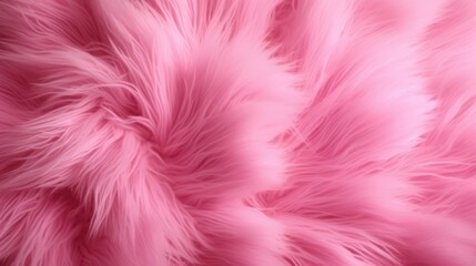 Soft pink fur texture on a pink background