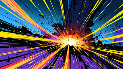 colorful anime abstract wallpaper