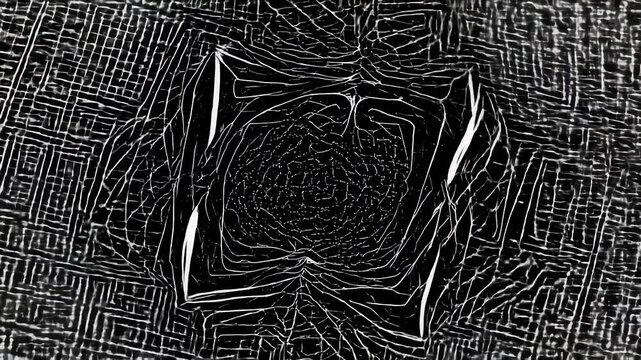 4D motion background computer binary pattern video background creative ai generated dark texture
