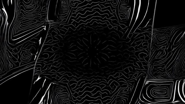 4D motion background computer binary pattern video background creative ai generated dark texture