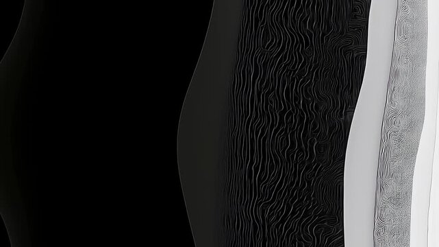 4D motion background computer binary pattern video background creative ai generated dark texture
