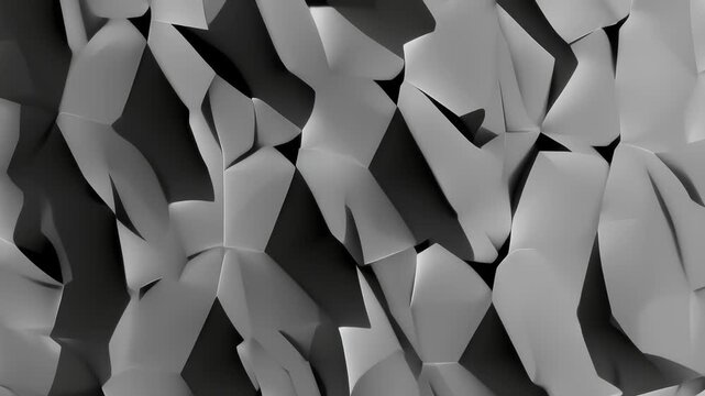 4D motion background computer binary pattern video background creative ai generated dark texture