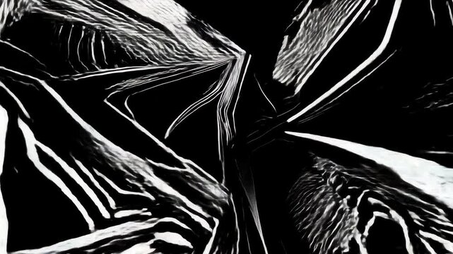 4D motion background computer binary pattern video background creative ai generated dark texture