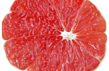 close up and macro of grapefruit textured background