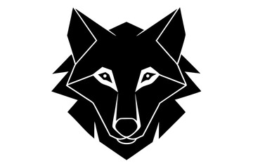 Gray Wolf Silhouette | Endangered Species USA Geometric, Line Art, Kawaii Cartoon | Vector Logo & Clipart
