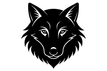 Gray Wolf Silhouette | Endangered Species USA Geometric, Line Art, Kawaii Cartoon | Vector Logo & Clipart