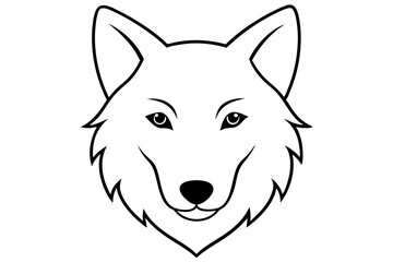 Gray Wolf Silhouette | Endangered Species USA Geometric, Line Art, Kawaii Cartoon | Vector Logo & Clipart