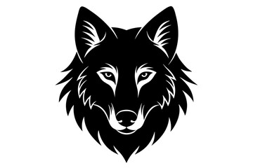 Gray Wolf Silhouette | Endangered Species USA Geometric, Line Art, Kawaii Cartoon | Vector Logo & Clipart