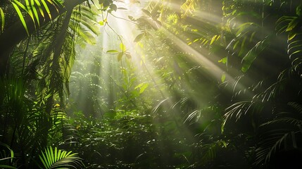 A Secluded Beach Where Jungle Meets Water