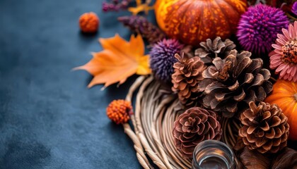 Fall decor ideas, creative process, vibrant colors, inviting