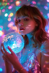 Naklejka premium Disco Fever Dream