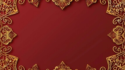 Indian style flower pattern frame rangoli background wallpaper decoration