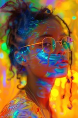 Obraz premium A Kaleidoscope of Cultures: Virtual Festival