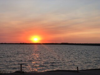 Obraz premium sunset over the sea