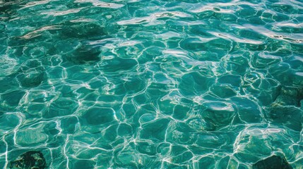 Obraz premium aquas green radiant full background flat 