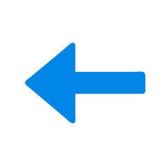 blue arrow sign