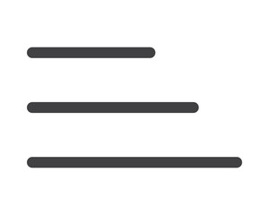 Hamburger menu icon, buttons for website, UI navigation, mobile app, presentation. Vector design elements and user Interface icons.