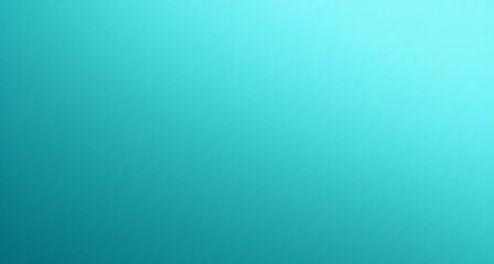 Blue green grainy color gradient background teal turquoise glowing noise texture poster backdrop designm copy space.	