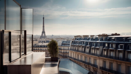 A Morning Glimpse of Parisian Grandeur