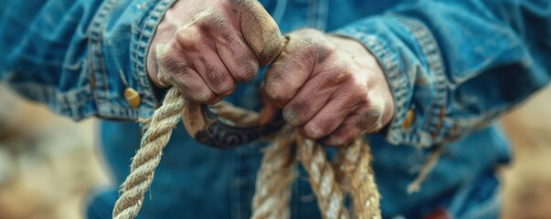 Western Rope Skills Mastering the Art of Knot Tying in Cowboy Competitions Learn Essential Techniques, Roping Tips, and Practice Drills for Success in Rodeo Events Improve Your Skills with Our