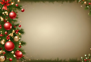 beautifully decorated christmas tree with colorful ornament, light