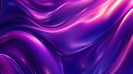 Abstract Purple and Pink Liquid Swirls