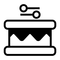 drum Line Icon