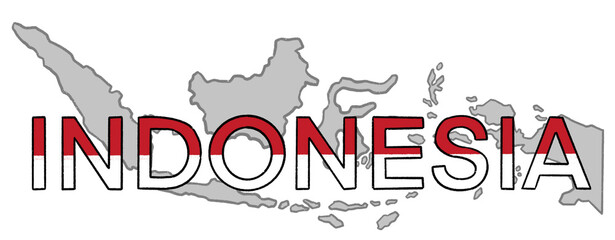 Indonesian map