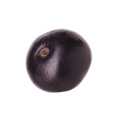 Fresh ripe acai berry isolated on white