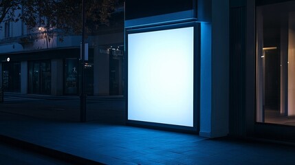 Blank rectangular store signage design mockup isolated, wood wall-mounted cafe on blossoming season