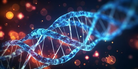 DNA gene science helix cell genetic medical biotechnology biology bio