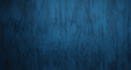 Obraz premium Black dark azure cobalt sapphire blue abstract background. Color gradient. Geometric shape. Wave, wavy curved line. Rough grunge grain noise. Light neon metallic shine shimmer bright. Design. 