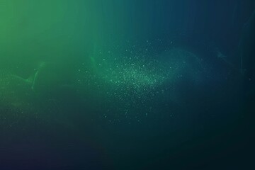 Fototapeta premium Abstract Green and Blue Gradient with Sparkles