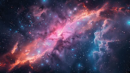 beautiful space galaxy background