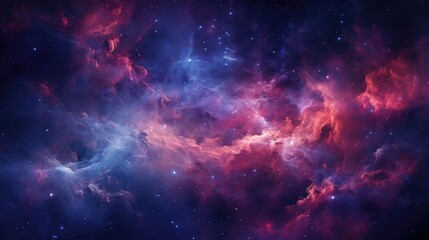 Obraz premium beautiful space galaxy background