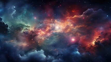 beautiful space galaxy background