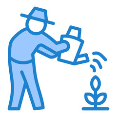 Senior Gardening Icon