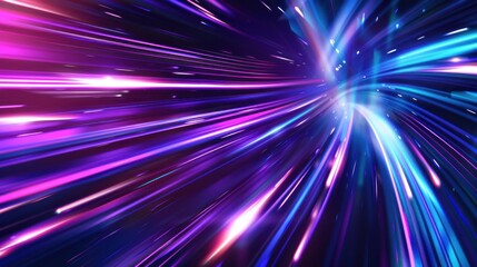 Abstract Lightspeed Tunnel