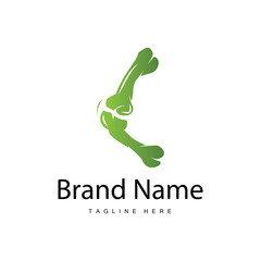 Bone Logo, Bone Care Health Design, Simple Symbol Template Illustration