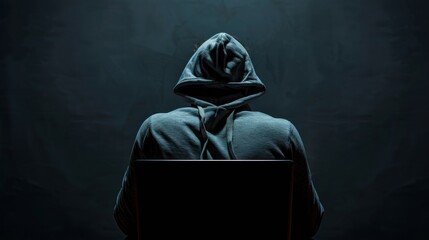Mysterious Figure in a Hoodie